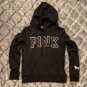 PINK Victoria’s Secret black sweatshirt hoodie